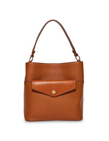 Anne Klein 2 For 1 Hobo With Logo Pouch Muleposer Brune | DKNEJ99352