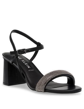 Anne Klein Adaline Kjole Sandaler Sort | BDKSD85254