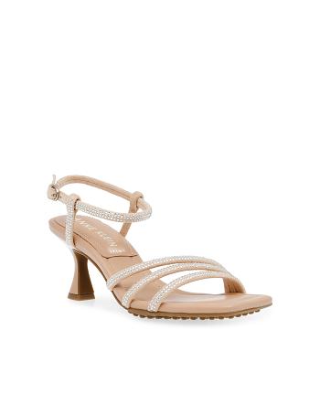 Anne Klein Jelyssa-C Sandal Høje Hæle Beige | DDKVO94902