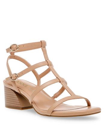 Anne Klein Matilda Kjole Sandaler Beige | ZDKMJ81453