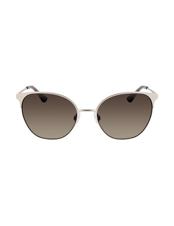 Anne Klein Metal Sunglasses Rund Guld | TDKWZ64926