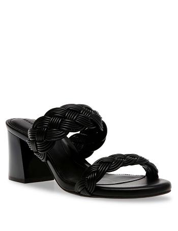 Anne Klein Reggie Kjole Sandal Høje Hæle Sort | DKCIF63679