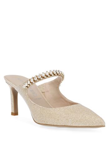 Anne Klein Rhiannon Kjole Pump Høje Hæle Platin | LDKSX86761