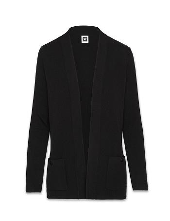 Anne Klein Two Pocket Malibu Cardigan Best Bestsellere Sort | DKJZR23245